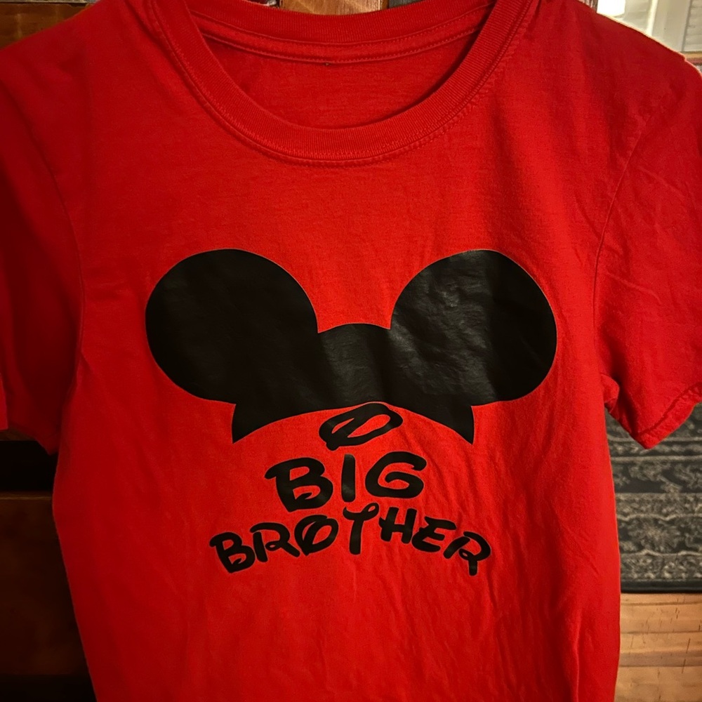 Big Brother Red Kids Shirt